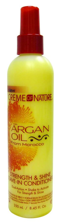 Creme of Nature Strength & Shine Leave in Conditioner, Argan Oil