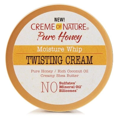 Cream of Nature Pure Honey Moisture Whip Twisting Cream  11.5oz