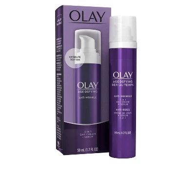 Olay Age Defying 2 in 1 Anti Wrinkle Day Cream + Serum  1.7 oz