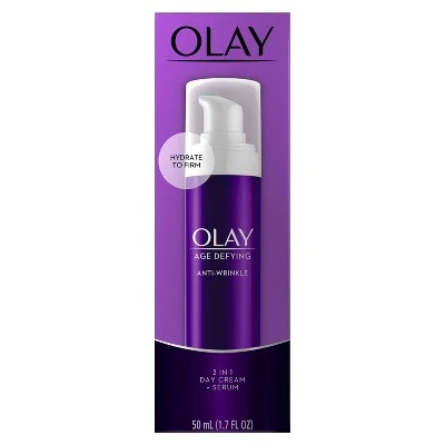 Olay Age Defying 2 in 1 Anti Wrinkle Day Cream + Serum  1.7 oz