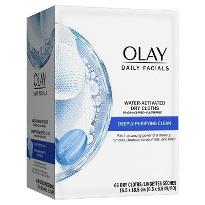 Olay Daily Deeply Purifying Cleansing Cloths 66 ct