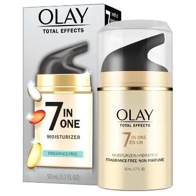 Unscented Olay Total Effects Anti Aging Face Moisturizer  1.7 fl oz