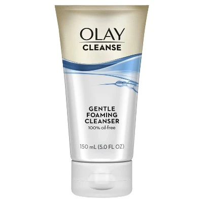 Unscented Olay Gentle Clean Foaming Face Cleanser for Sensitive Skin 5.0oz