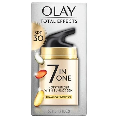 Olay Total Effects 7 in 1 Anti Aging Face Moisturizer with SPF 30 (2016 formulation)