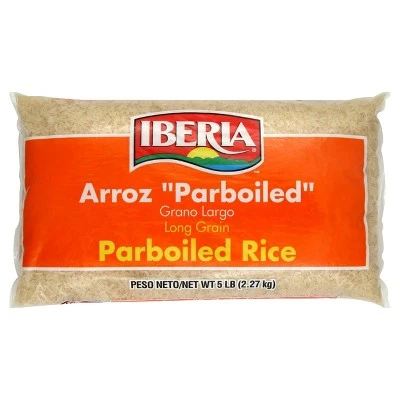 Iberia Long Grain Parboiled Rice  5lbs