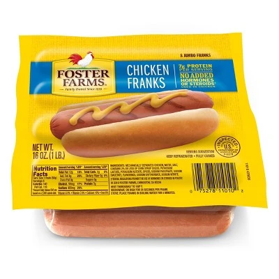 Foster Farms Chicken Franks 16oz/8ct