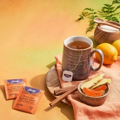Yogi Tea Honey Chai Turmeric Vitality Tea 16ct
