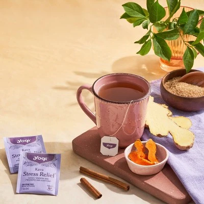 Yogi Tea Kava Stress Relief Tea 16ct
