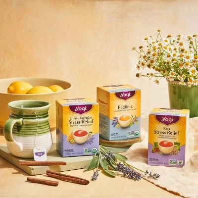 Yogi Tea Kava Stress Relief Tea 16ct