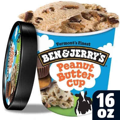 Ben & Jerry's Ice Cream, Peanut Butter Cup, Peanut Butter Cup