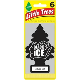 Little Trees Little Trees Black Ice Air Freshener 6pk