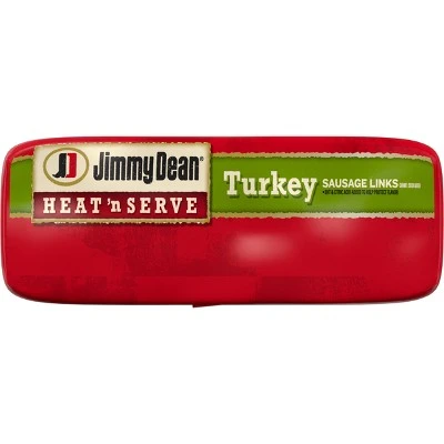 Jimmy Dean Heat & Serve Frozen Turkey Sausage Links  23.4oz/26ct