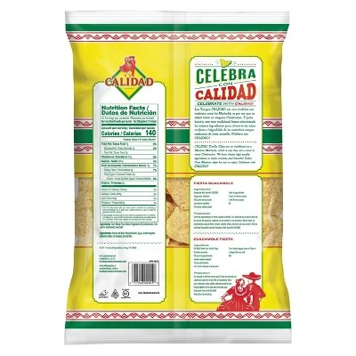 Calidad Yellow Corn Tortilla Chips 12oz