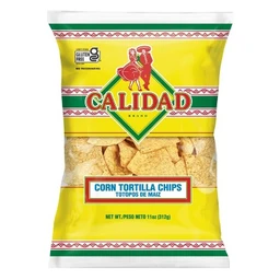 Calidad Calidad Yellow Corn Tortilla Chips 12oz