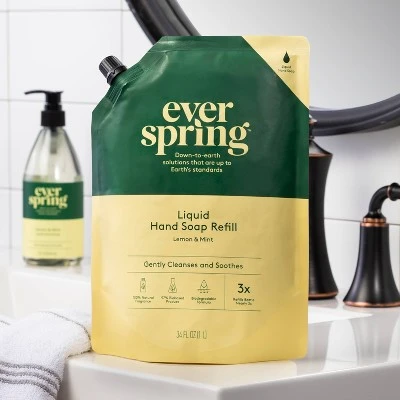 Gel Hand Soap Refill Lemon & Mint Everspring™