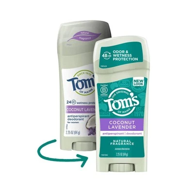 Tom's of Maine Antiperspirant & Deodorant Coconut Lavender  2.25oz