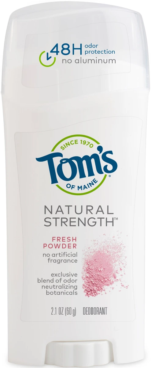 Tom's of Maine Powder Natural Strength Deodorant 2.1oz