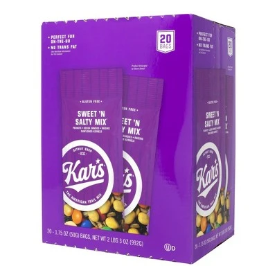Kar's Sweet 'n Salty Mix 1.75 oz 20 ct