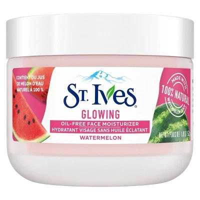 St. Ives Watermelon Glowing Oil Free Face Moisturizer  1.8oz