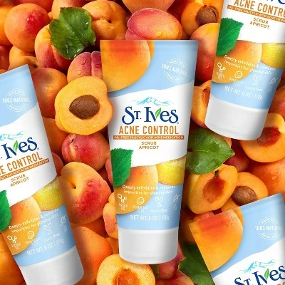 St. Ives Acne Control Face Scrub Apricot 6oz