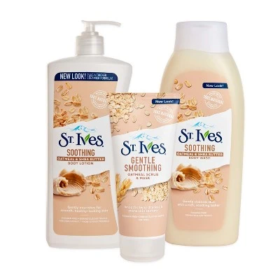 St. Ives Nourish & Soothe Oatmeal & Shea Butter Body Lotion 21 oz
