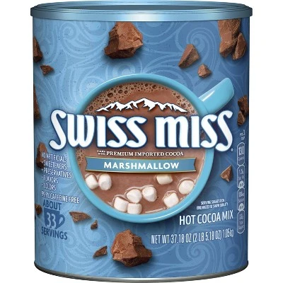 Swiss Miss Hot Cocoa Mix Canister  37.18oz