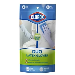 Clorox Clorox Duo Latex Gloves Large