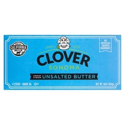 Clover Stornetta Farms Clover Sonoma Unsalted Butter  4 Sticks/16oz