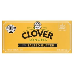 Clover Stornetta Farms Clover Sonoma Salted Butter  4 Sticks/16oz
