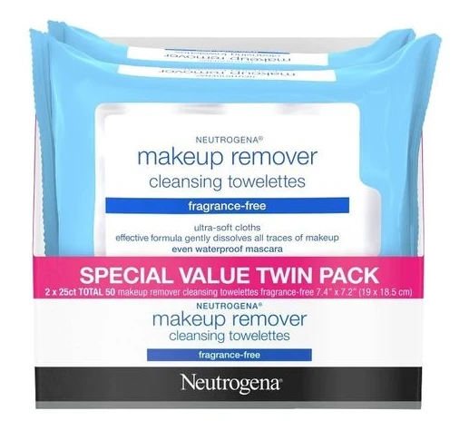 Neutrogena Oil Control Facial Cleansing Wipes  50ct