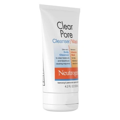 Neutrogena Clear Pore Facial Cleanser/Mask 4.2 fl oz