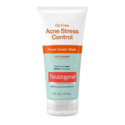 Neutrogena Neutrogena Oil Free Acne Stress Control Power Cream Wash 6 fl oz