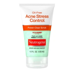 Neutrogena Neutrogena Acne Stress Control Power Clear Scrub Oil Free  4.2 Fl. Oz.