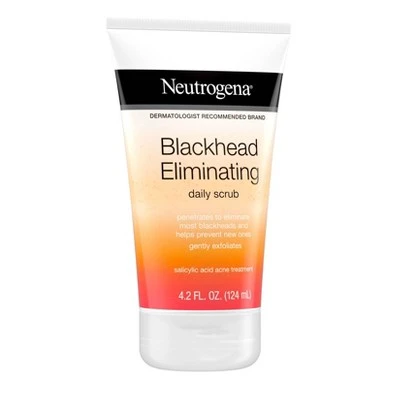 Neutrogena Exfoliating Blackhead Salicylic Acid Face Scrub  4.2oz