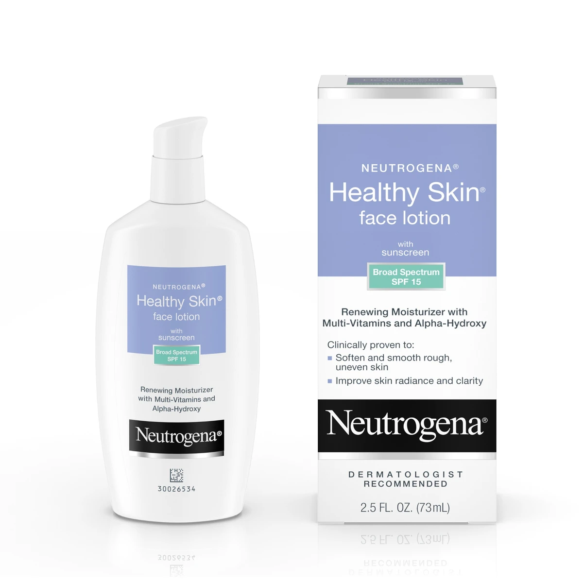 Neutrogena Healthy Skin Face Moisturizer  SPF 15  2.5 fl oz