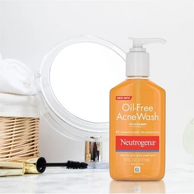 Neutrogena Oil Free Acne Wash Salicylic Acid Acne Treatment