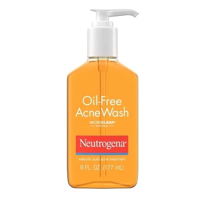 Neutrogena Oil Free Acne Wash Salicylic Acid Acne Treatment