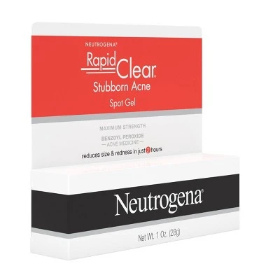 Neutrogena Rapid Clear Stubborn Acne Medicine Spot Treatment Gel  1oz