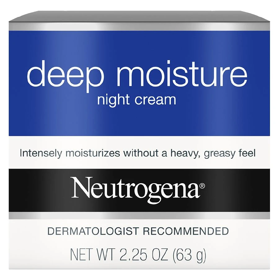 Neutrogena Deep Moisture Night Cream with Glycerin & Shea Butter 2.25oz