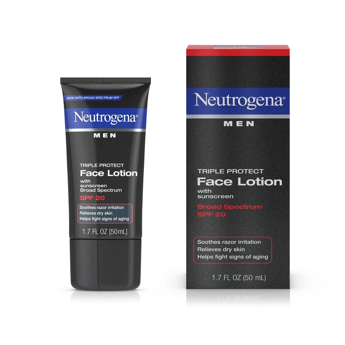 Neutrogena Triple Protect Men's Face Lotion  SPF 20  1.7 fl oz