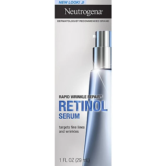 Neutrogena Rapid Wrinkle Repair Hyaluronic Acid & Retinol Serum  1 fl oz