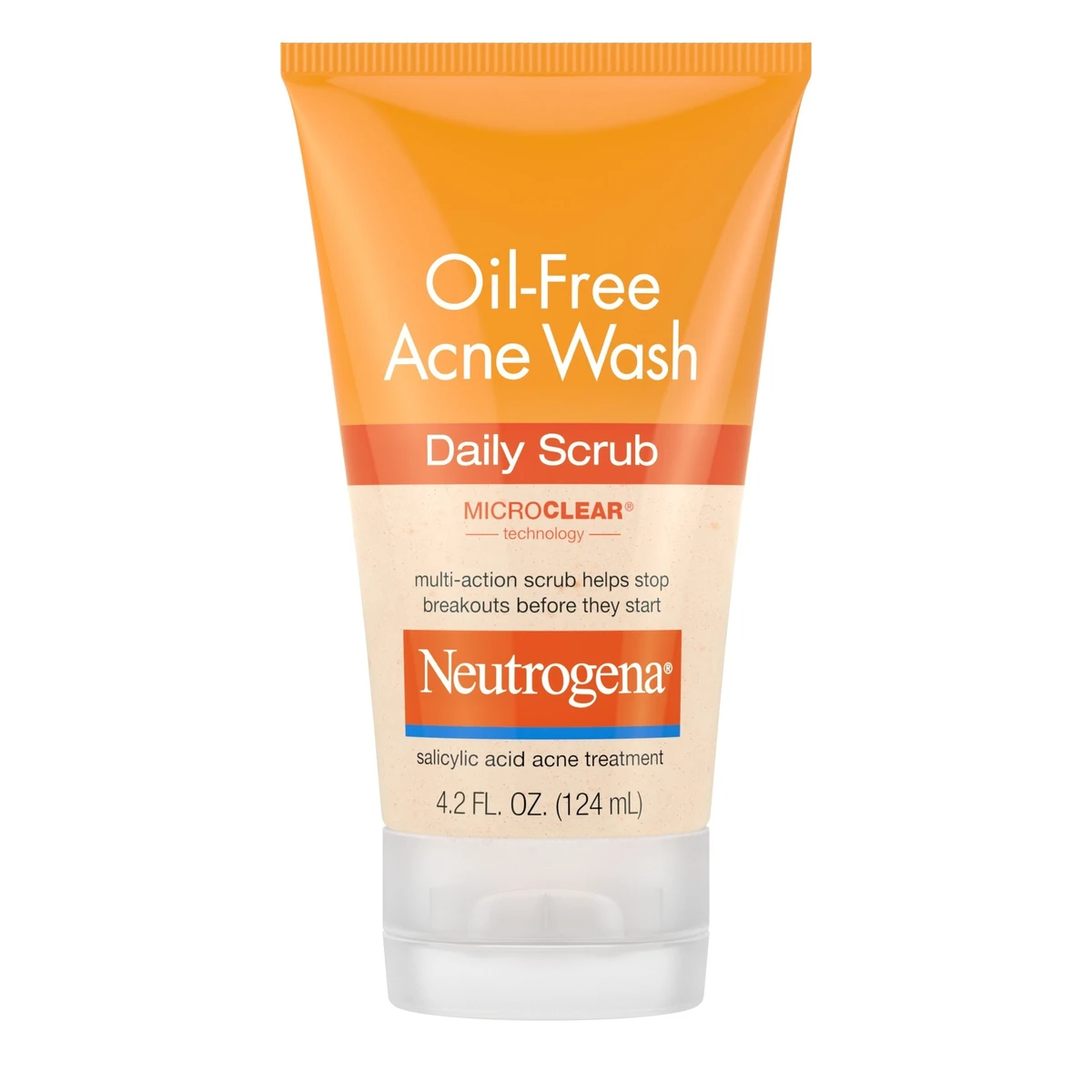 Neutrogena Oil Free Acne Wash Daily Scrub  4.2 Fl. Oz.