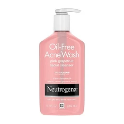 Neutrogena Neutrogena Oil Free Pink Grapefruit Acne Facial Cleanser  9.1 fl oz