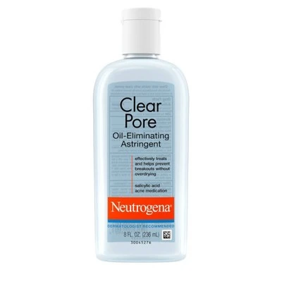 Neutrogena Clear Pore Oil Eliminating Astringent  8oz