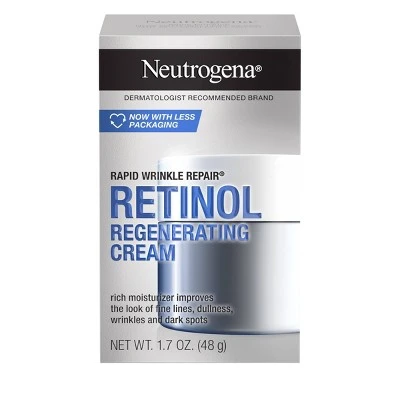 Neutrogena Rapid Wrinkle Repair Hyaluronic Acid & Retinol Cream  1.7oz