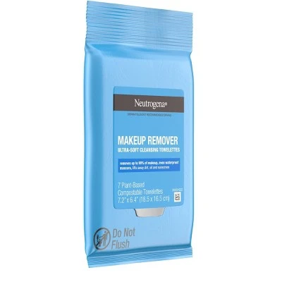 Neutrogena Makeup Remover Cleansing Towelettes  Travel Pack  7ct