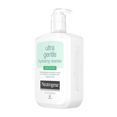 Neutrogena Ultra Gentle Hydrating Cleanser, Creamy Formula (2016 formulation)