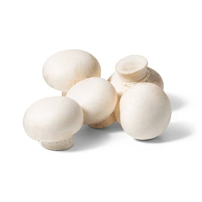Giorgio Fresh Whole White Mushrooms  8oz Package