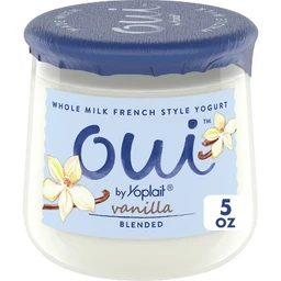 Yoplait Oui by Yoplait Vanilla Flavored French Style Yogurt  5oz
