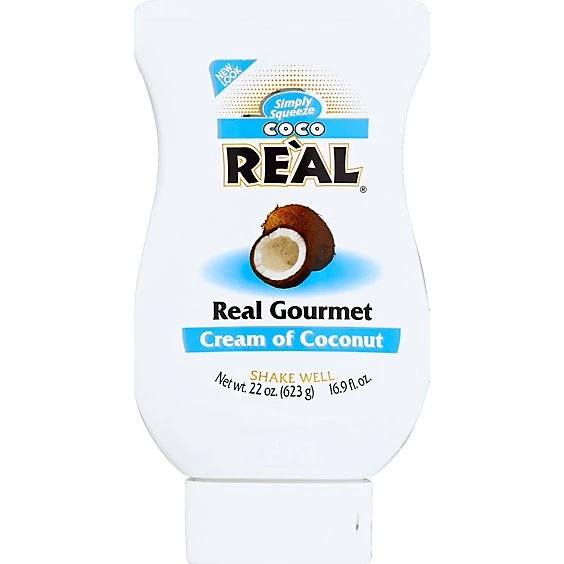Coco Real Cream of Coconut Drink Mix  16.9 fl oz Bottle